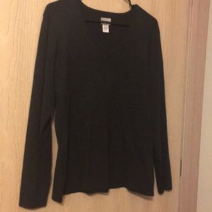 Chico’s Size 3 V-Neck Sweater